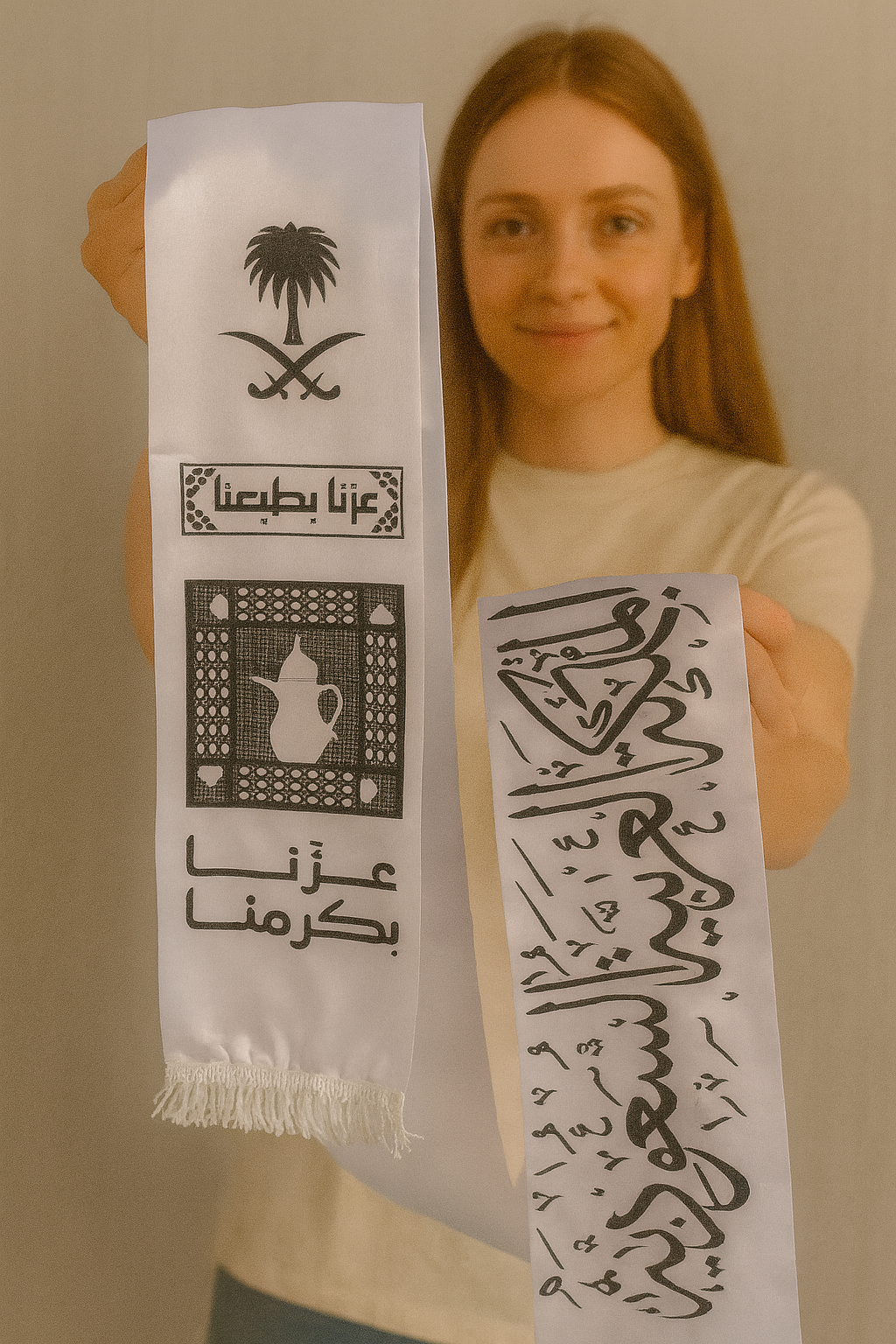 Saudia scarf